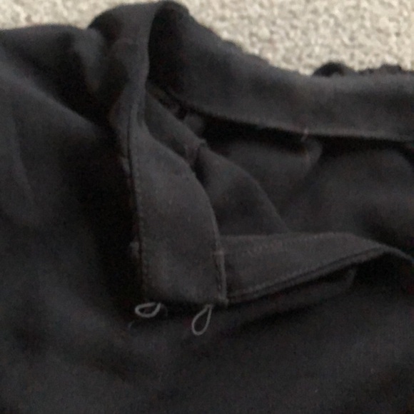 Zara Blouse. Gathered neckline with padded shoulders. Great stable piece. Small - Picture 7 of 7